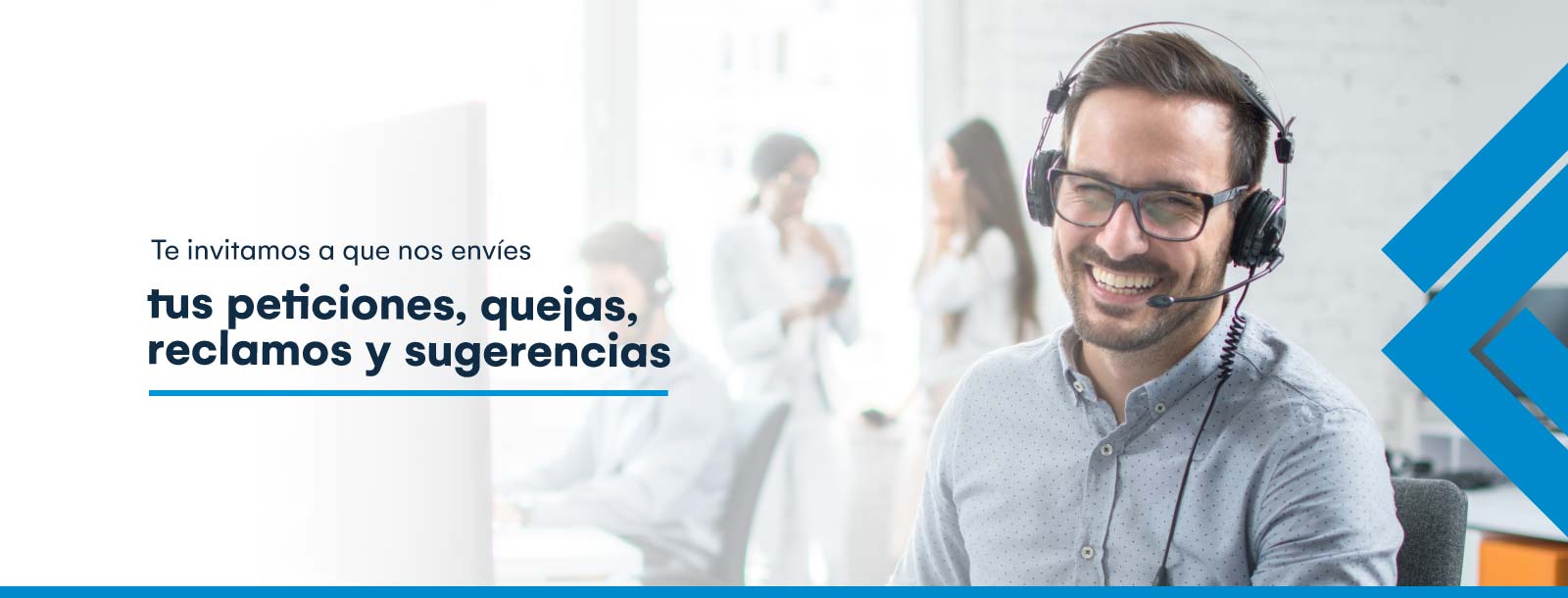 Banner comunicate con tu banco