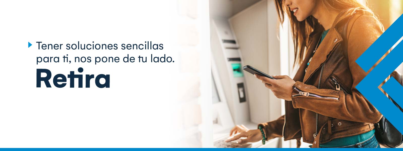Banner retiro fácil banca móvil